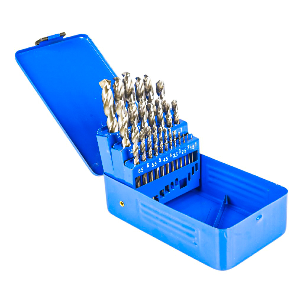 [885500025] Set Brocas HEMIC HSS 4341 25pcs 1-13mm