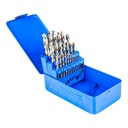 Set Brocas HSS 4341 Hemic 25pcs 1-13mm
