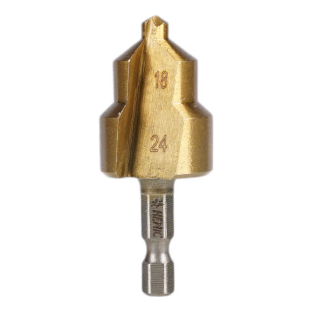 Broca Escalonada para PPR 25 HSS Hemic 18-24mm