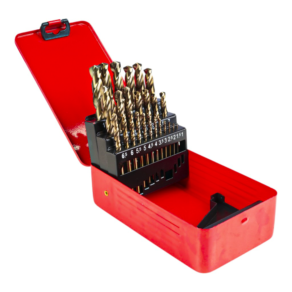 Set Brocas HEMIC HSS Co5 25pcs 1-13mm