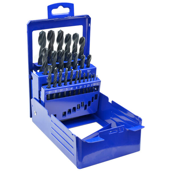 Estuche 25 brocas HSS laminadas FAI-TU  Ø 1-13x0,5