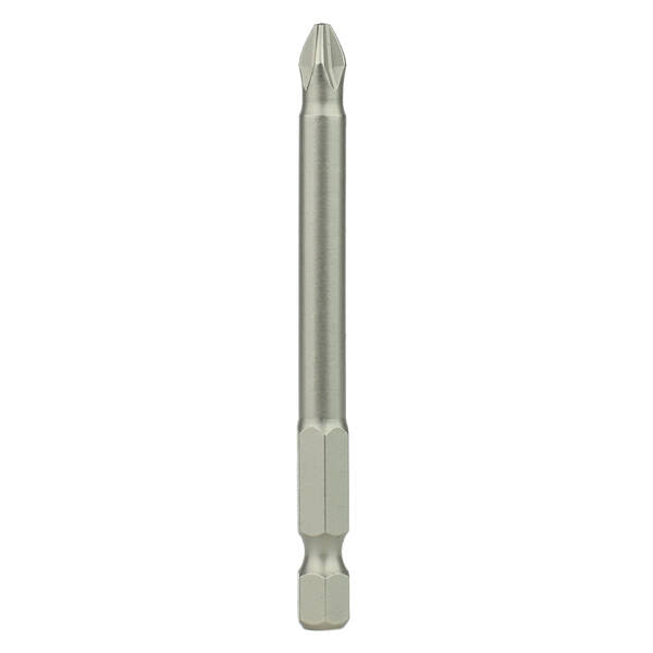 Inserto PHILLIPS PH 2  largo 75mm - Toma Hexagonal 1/4