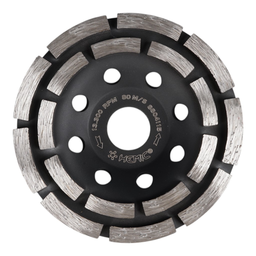 [8804125] Copa Diamantada doble hilera Hemic 125mm