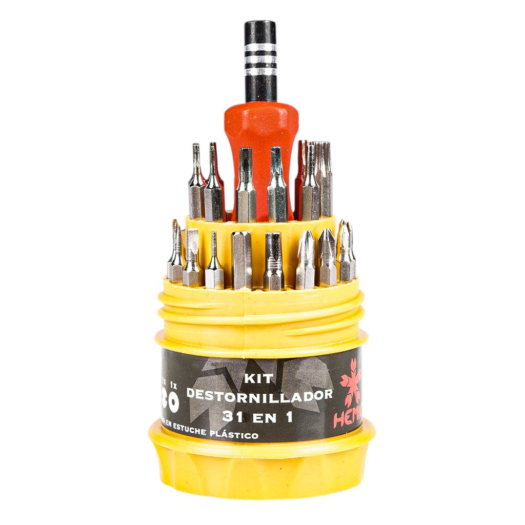 [883001031] Set 31 Puntas + Portapuntas 1/8 Hemic