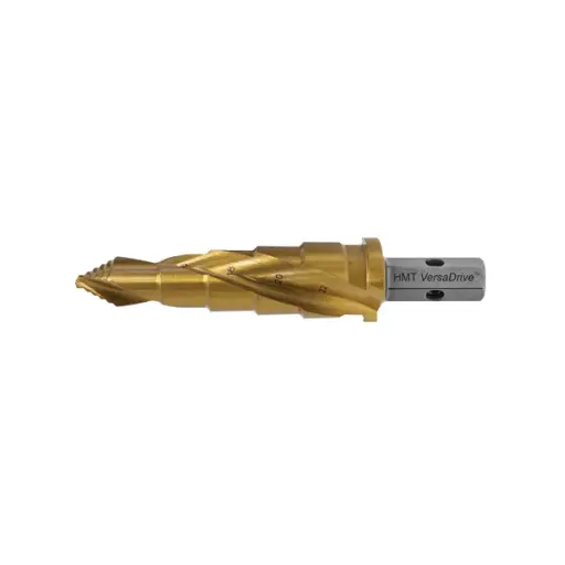 [506040-0320] Broca Escalonada de Impacto HMT VersaDrive TurboTip Impacta Step Cutter 24-32mm (5 pasos)