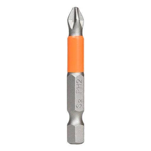 [6610PH25010] Inserto PHILLIPS PH 2  largo 50mm - Toma Hexagonal 1/4